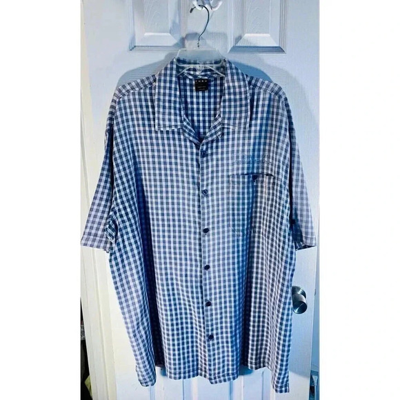 Vintage Fubu Jeans Company Short Sleeve Button down Shirt Size 2X - Picture 1 of 7